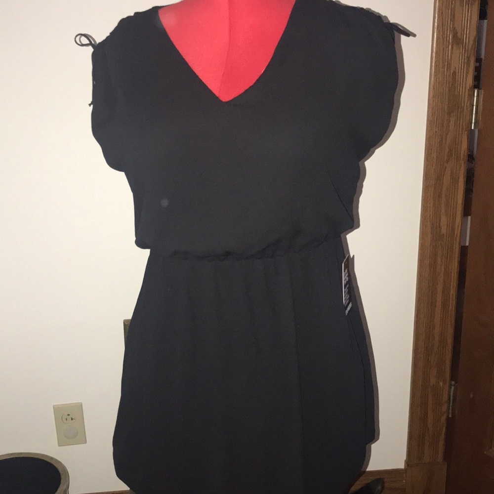 Black express dress with tags size medium